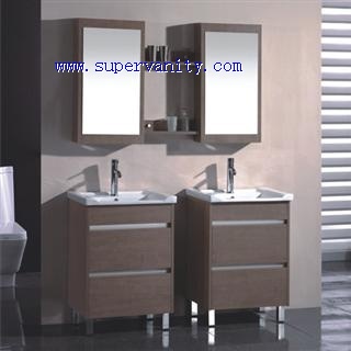Bathroom double vanity cabinet